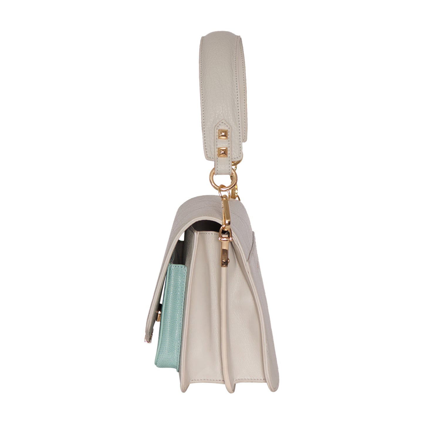 Noella - Blanca Multi Compartment taske Mint Lizard/Grey
