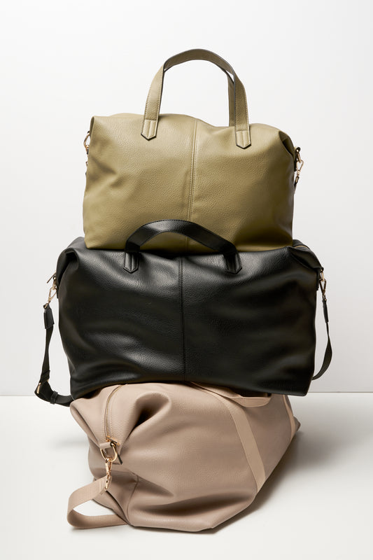 Noella Holdall Medium Weekend Bag Black