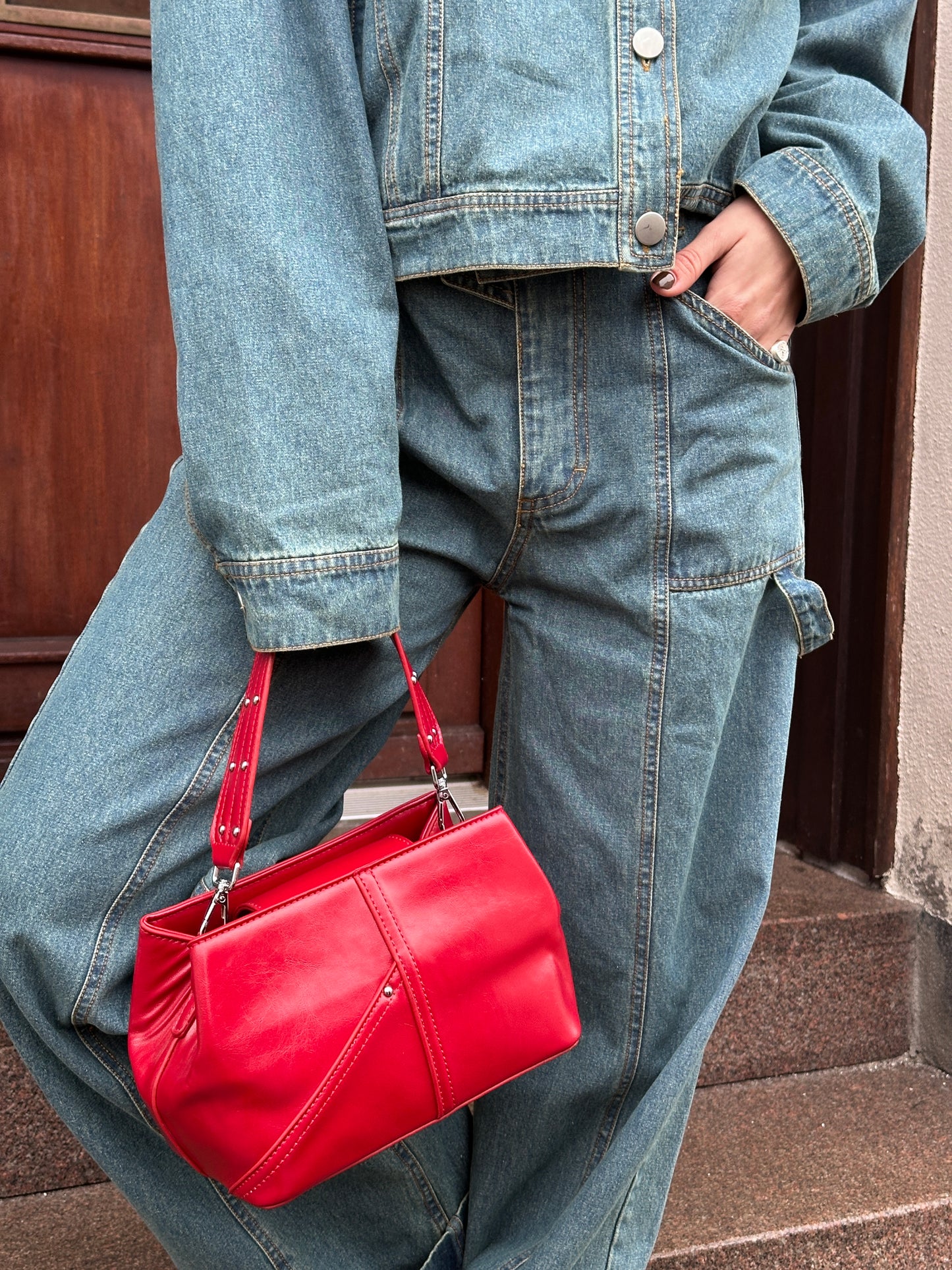 Noella Tala Bag Red