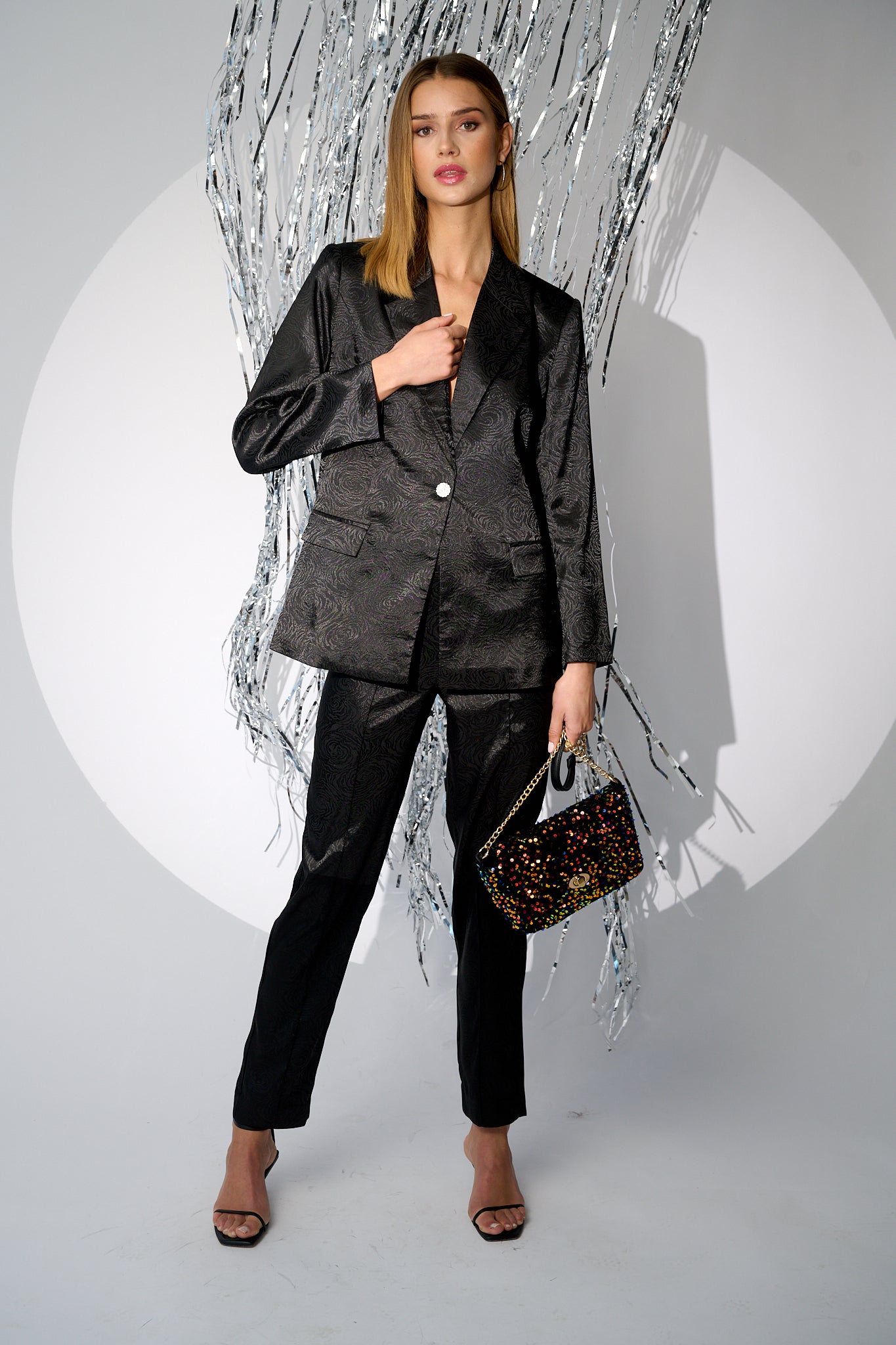 Noella taske- Teagan Crossover Bag Black Mix