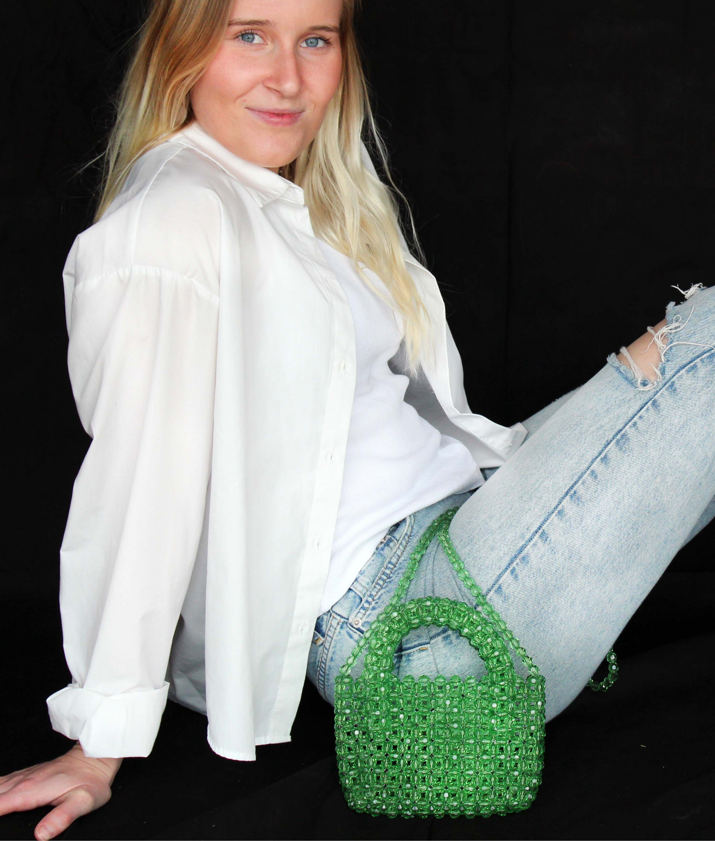 Noella - Bead - Crossbody taske - Grøn