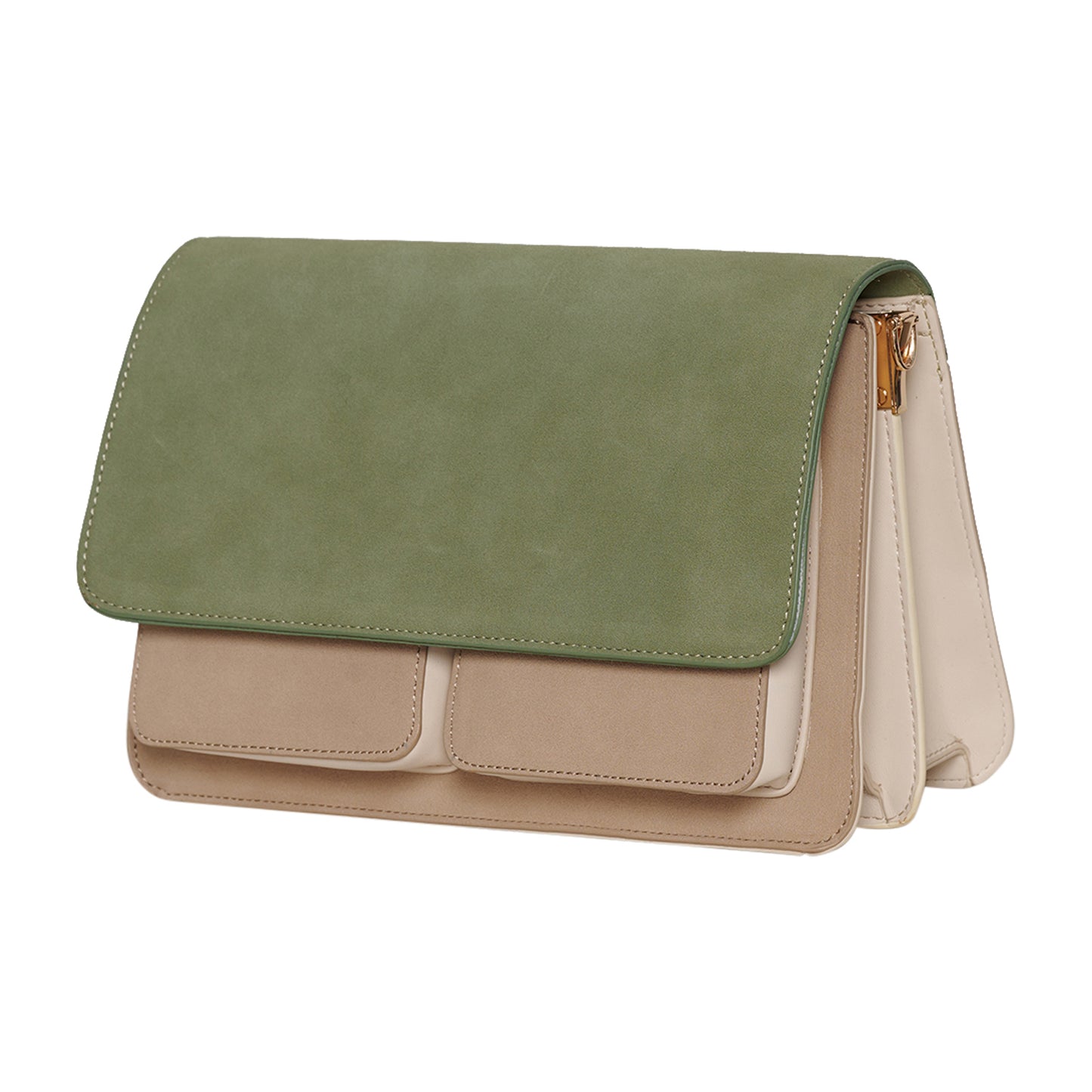 Noella taske - Isla Bag Army/Light Sand/Taupe