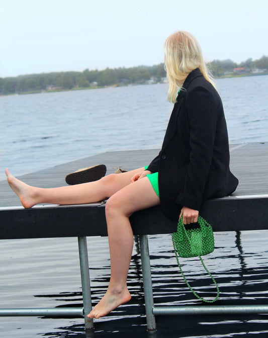 Noella - Bead - Crossbody taske - Grøn