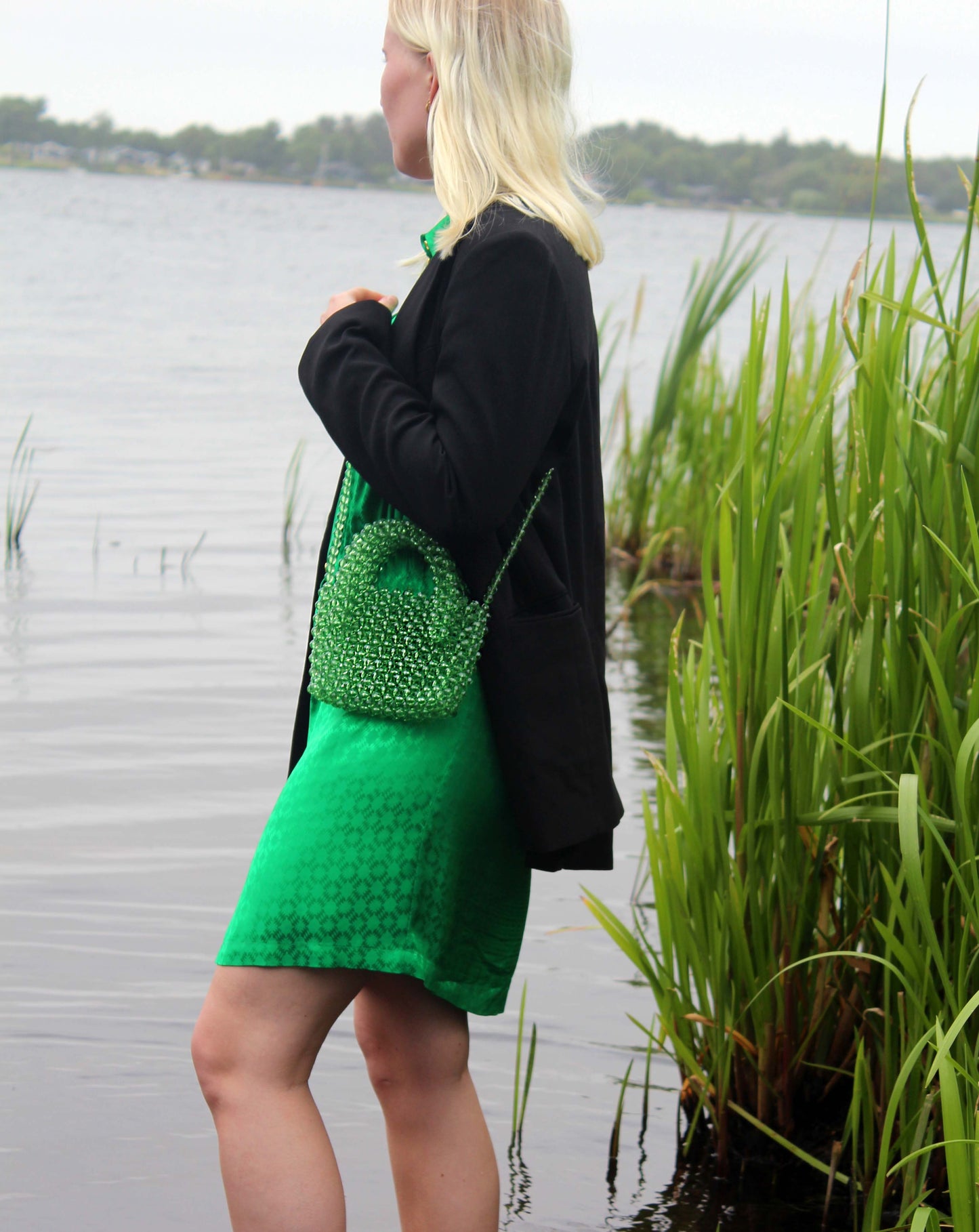 Noella - Bead - Crossbody taske - Grøn