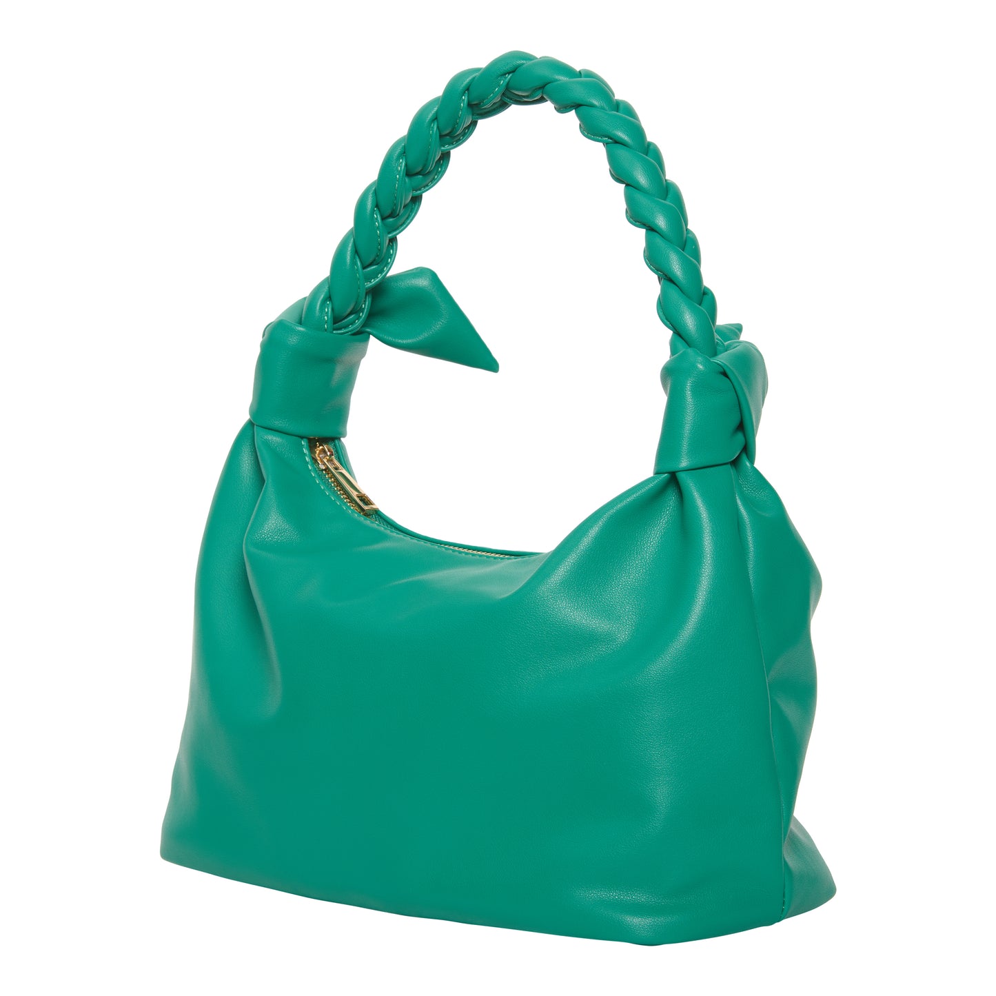 Noella - Olivia Braided Handle Bag Grøn