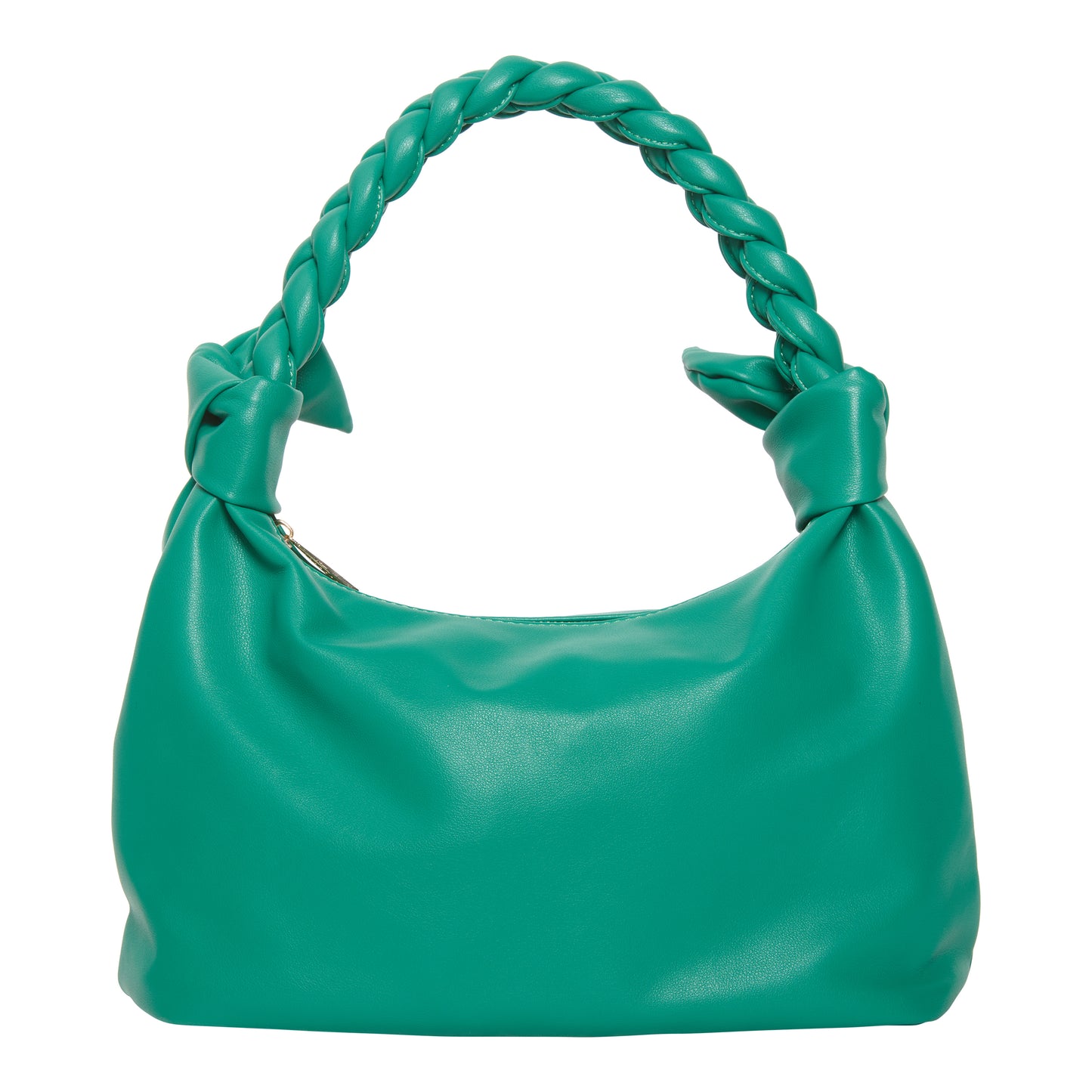 Noella - Olivia Braided Handle Bag Grøn