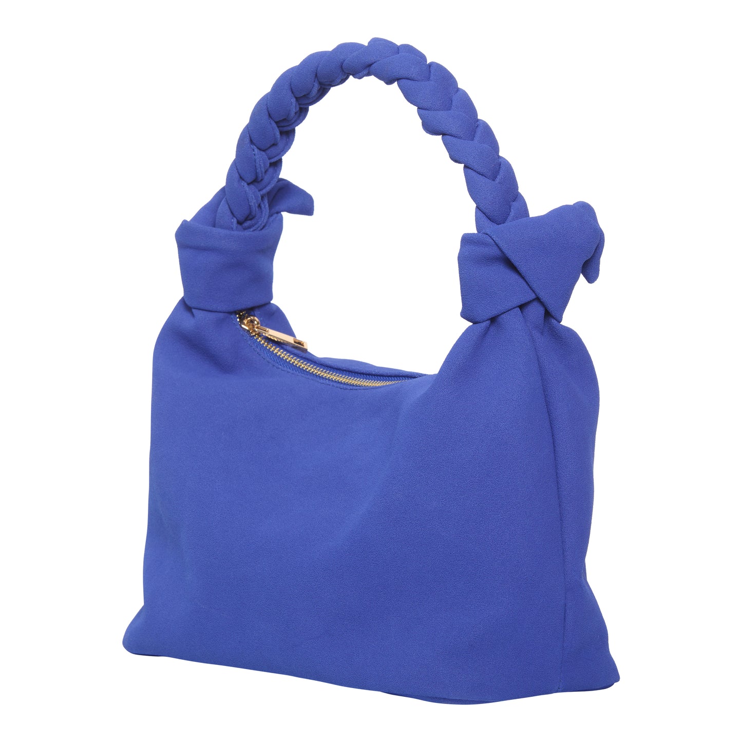 Noella - Olivia Braided Handle Bag Royal Blue