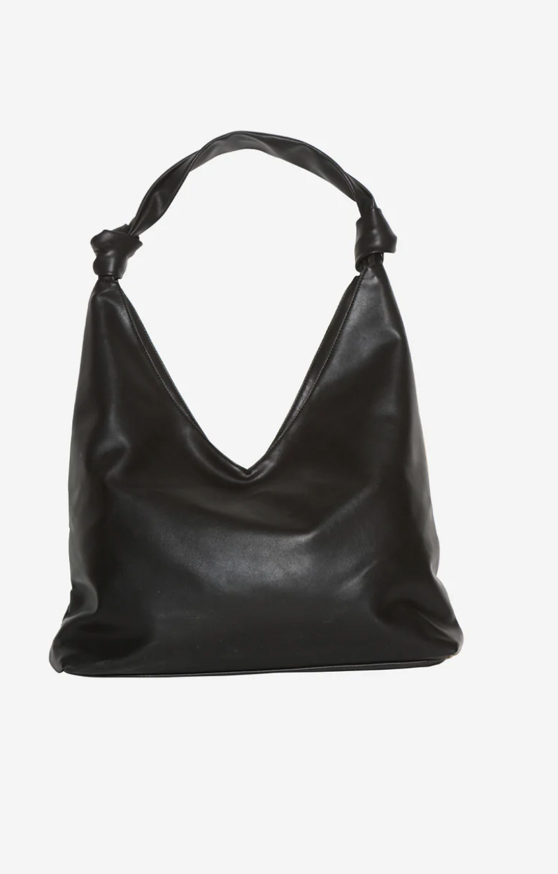 Noella - Helena Knot Handle Bag Sort/beige