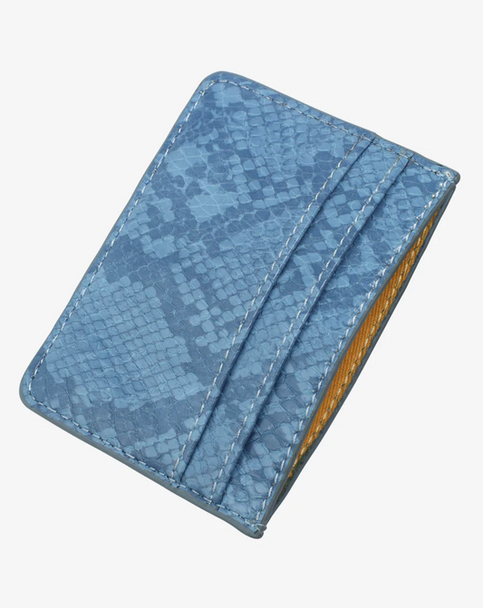 Hvisk Kortholder Shell - Illusive blå