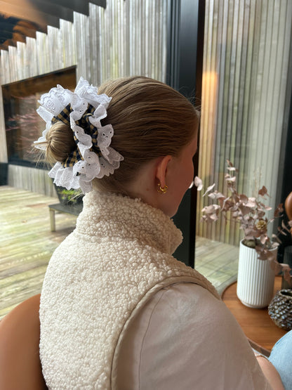 Scrunchie dobbelt m. tern