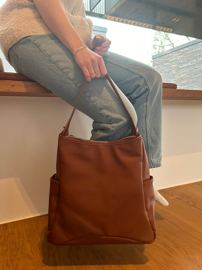 Noella Penny Tote Bag Cognac