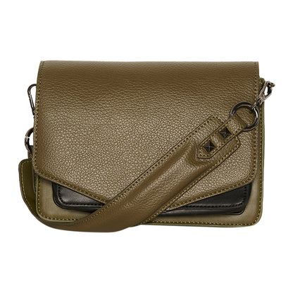 Noella - Taske - Ella Bag Medium - Army/Black Mix