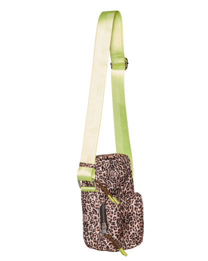 Tira Quilted Portrait Bag - Crossbody taske - Leopard