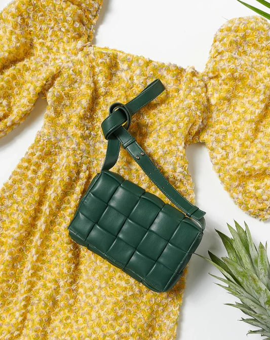 Noella - Brick Bag - Crossbody taske - Mørk grøn